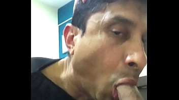 게이 구강 섹스 흑인 남자와 히스패닉 여배우