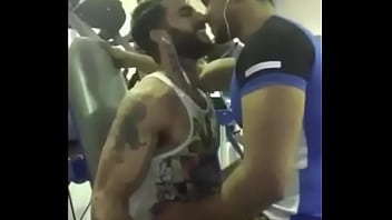 middle aged gay men at xxx movie store